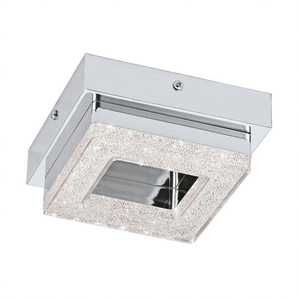 BA 95655 Eglo FRADELO Deckenleuchte LED Chrom, Kristalloptik, 1-flammig main product photo