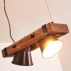 Oksbol Pendelleuchte Holz dunkel, Schwarz, 2-flammig Oksbol Pendelleuchte Holz dunkel, Schwarz, 2-flammig