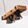 Oksbol Pendelleuchte Holz dunkel, Schwarz, 2-flammig Oksbol Pendelleuchte Holz dunkel, Schwarz, 2-flammig