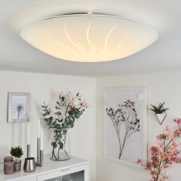 Emibois Deckenleuchte LED Chrom, 1-flammig