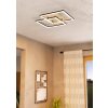 Eglo Leuchten LOMALTAS-Z Deckenleuchte LED Braun, Schwarz, 4-flammig, Farbwechsler