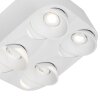 AEG Leca Deckenleuchte LED Weiß, 4-flammig