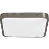 AEG Mikel Deckenleuchte LED Nickel-Matt, 1-flammig, Fernbedienung
