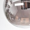 Chehalis Deckenleuchte Glas 10 cm, 12 cm, 15 cm Gold, Schwarz, 8-flammig