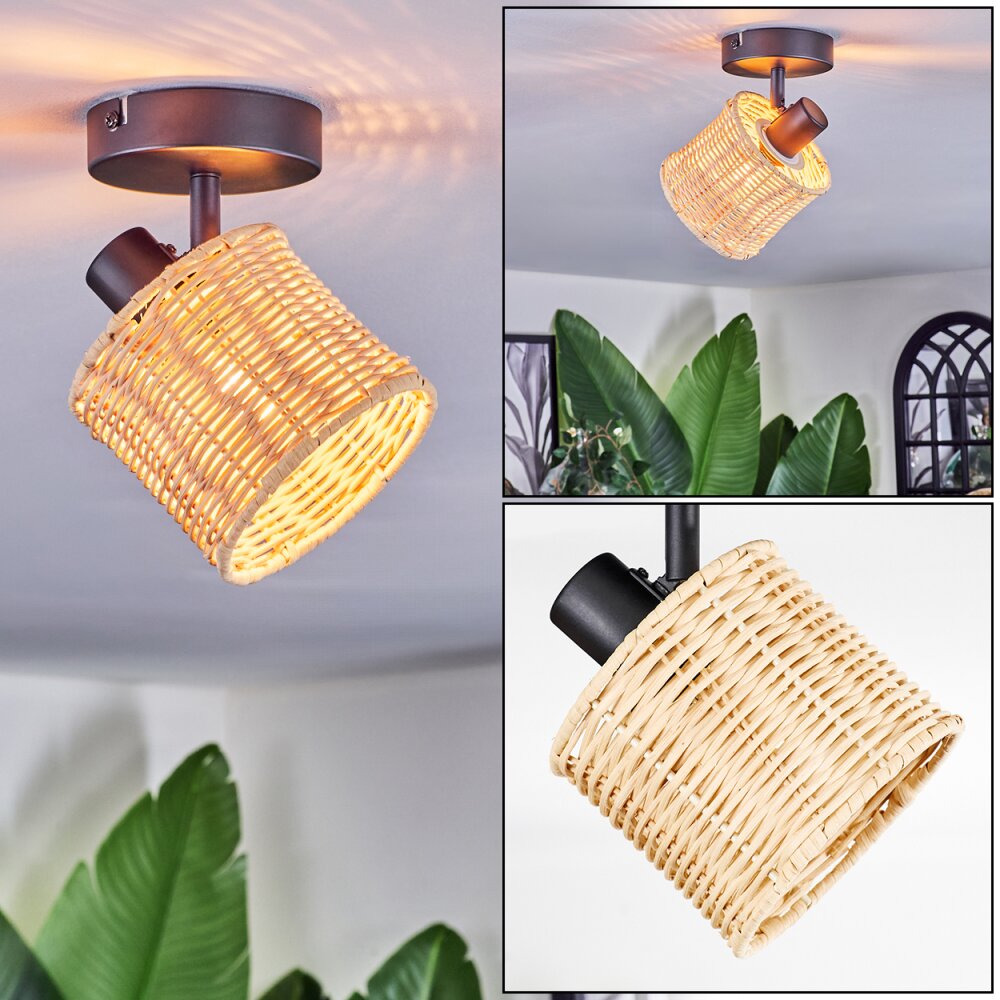 Cavaca Deckenleuchte Schwarz, 1-flammig main product photo