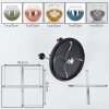 Koyoto Deckenleuchte Glas 15 cm Messing, Schwarz, 5-flammig