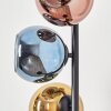 Koyoto Stehleuchte Glas 15 cm Blau, Chrom, Gold, Grün, Kupferfarben, Rauchfarben, 6-flammig