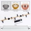 Koyoto Deckenleuchte Glas 15 cm Gold, Schwarz, 10-flammig