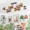 Koyoto Deckenleuchte Glas 15 cm Gold, Schwarz, 10-flammig