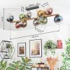 Koyoto Deckenleuchte Glas 15 cm Gold, Schwarz, 10-flammig