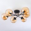 Koyoto Deckenleuchte Glas 15 cm Bernsteinfarben, 6-flammig