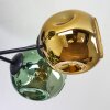 Ripoll Deckenleuchte Glas 15 cm Blau, Chrom, Gold, Grün, Rauchfarben, 6-flammig