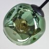 Ripoll Deckenleuchte Glas 15 cm Blau, Chrom, Gold, Grün, Rauchfarben, 6-flammig
