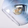 Koyoto Deckenleuchte Glas 15 cm Blau, Gold, Grün, Klar, 3-flammig