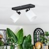 Fallhagen Deckenleuchte Schwarz, 2-flammig Fallhagen Deckenleuchte Schwarz, 2-flammig