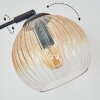 Koyoto Stehleuchte Glas 15 cm Bernsteinfarben, Klar, Rauchfarben, 5-flammig