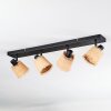 Lindberg Deckenleuchte Schwarz, 4-flammig