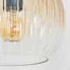 Koyoto Stehleuchte Glas 15 cm Bernsteinfarben, Klar, 5-flammig