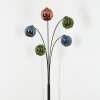 Koyoto Stehleuchte Glas 15 cm Blau, Grün, Kupferfarben, 5-flammig