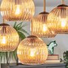 Koyoto Deckenleuchte Glas 15 cm Gold, Schwarz, 5-flammig