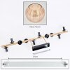 Koyoto Deckenleuchte Glas 15 cm Gold, Schwarz, 10-flammig