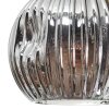 Ripoll Deckenleuchte Glas 15 cm Gold, Schwarz, 10-flammig