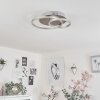 Mohlin Deckenleuchte LED Nickel-Matt, 1-flammig