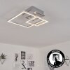Buren Deckenleuchte LED Nickel-Matt, 1-flammig