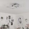 Buren Deckenleuchte LED Nickel-Matt, 1-flammig