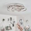 Buren Deckenleuchte LED Nickel-Matt, 1-flammig
