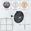 Koyoto Deckenleuchte Glas 15 cm Messing, Schwarz, 5-flammig