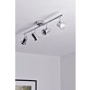 Wofi HOORN Deckenleuchte LED Chrom, 4-flammig
