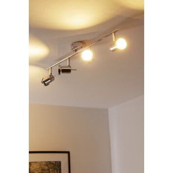 Wofi HOORN Deckenleuchte LED Chrom, 4-flammig