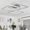 Solaro Deckenleuchte LED Chrom, Nickel-Matt, 1-flammig