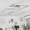 Solaro Deckenleuchte LED Chrom, Nickel-Matt, 1-flammig