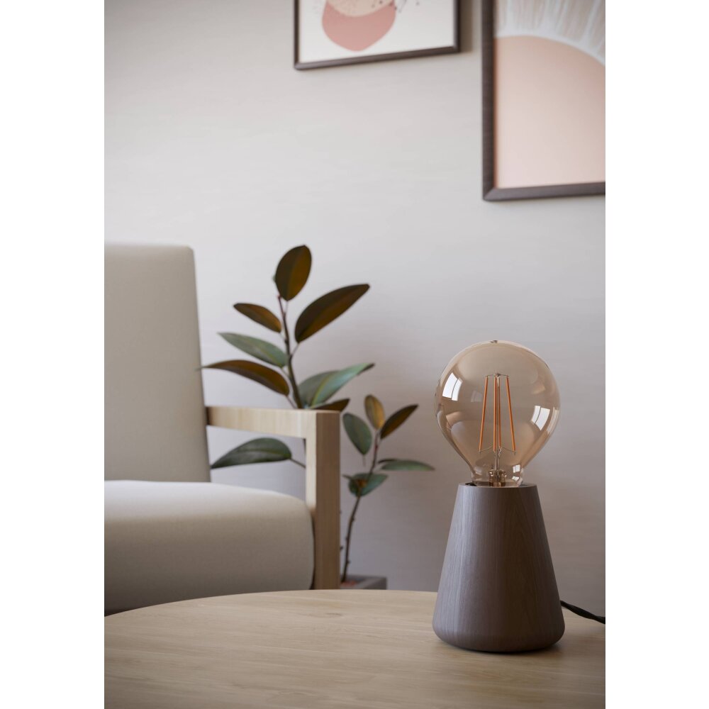 EGLO ASBY Tischleuchte Dunkelbraun, 1-flammig main product photo