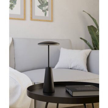 EGLO PICCOLA Tischleuchte LED Schwarz, 1-flammig