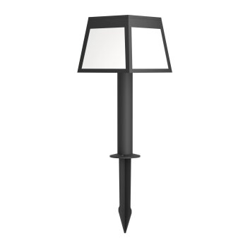 EGLO ALTILIA Solarleuchte LED Schwarz, 1-flammig, Bewegungsmelder