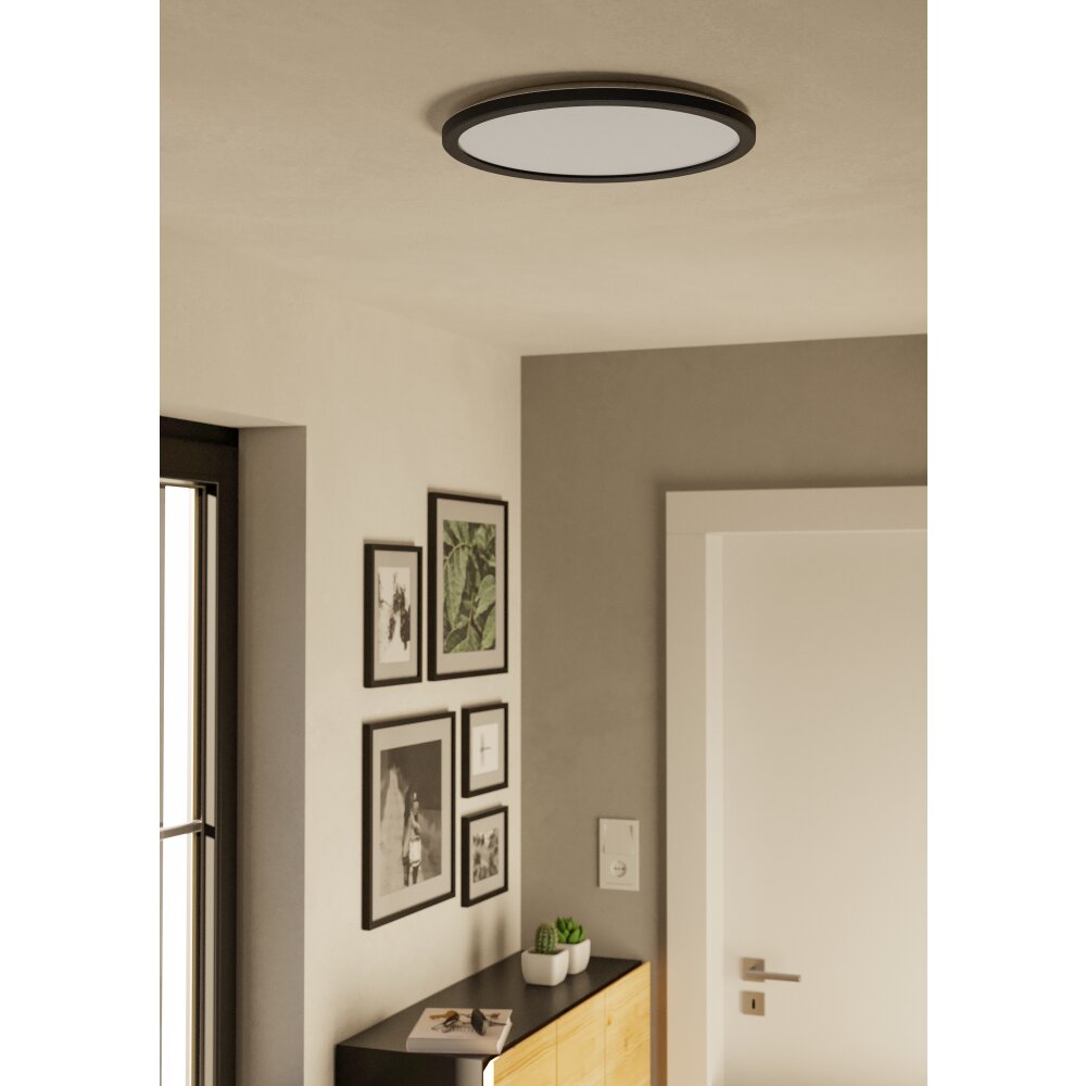 EGLO ROVITO-R Deckenleuchte LED Schwarz, Fernbedienung main product photo