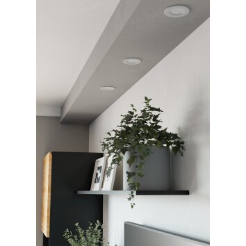 EGLO FUEVA 6 Einbauleuchte LED Weiß, Farbwechsler