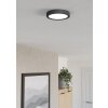 EGLO FUEVA 6 Deckenleuchte LED Schwarz, Farbwechsler