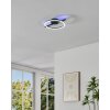 EGLO AMANDOLO Deckenleuchte LED Schwarz, Fernbedienung, Farbwechsler