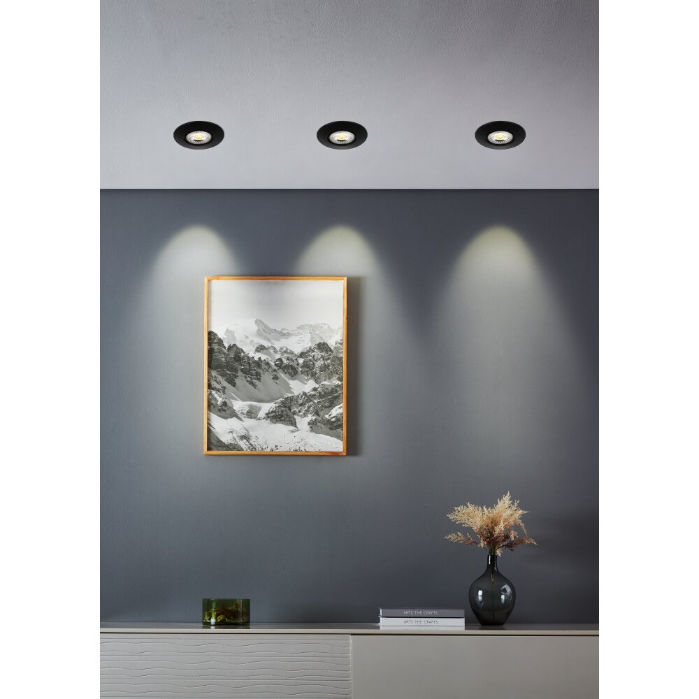 EGLO GEDREZ Einbauleuchte LED Schwarz, Farbwechsler main product photo