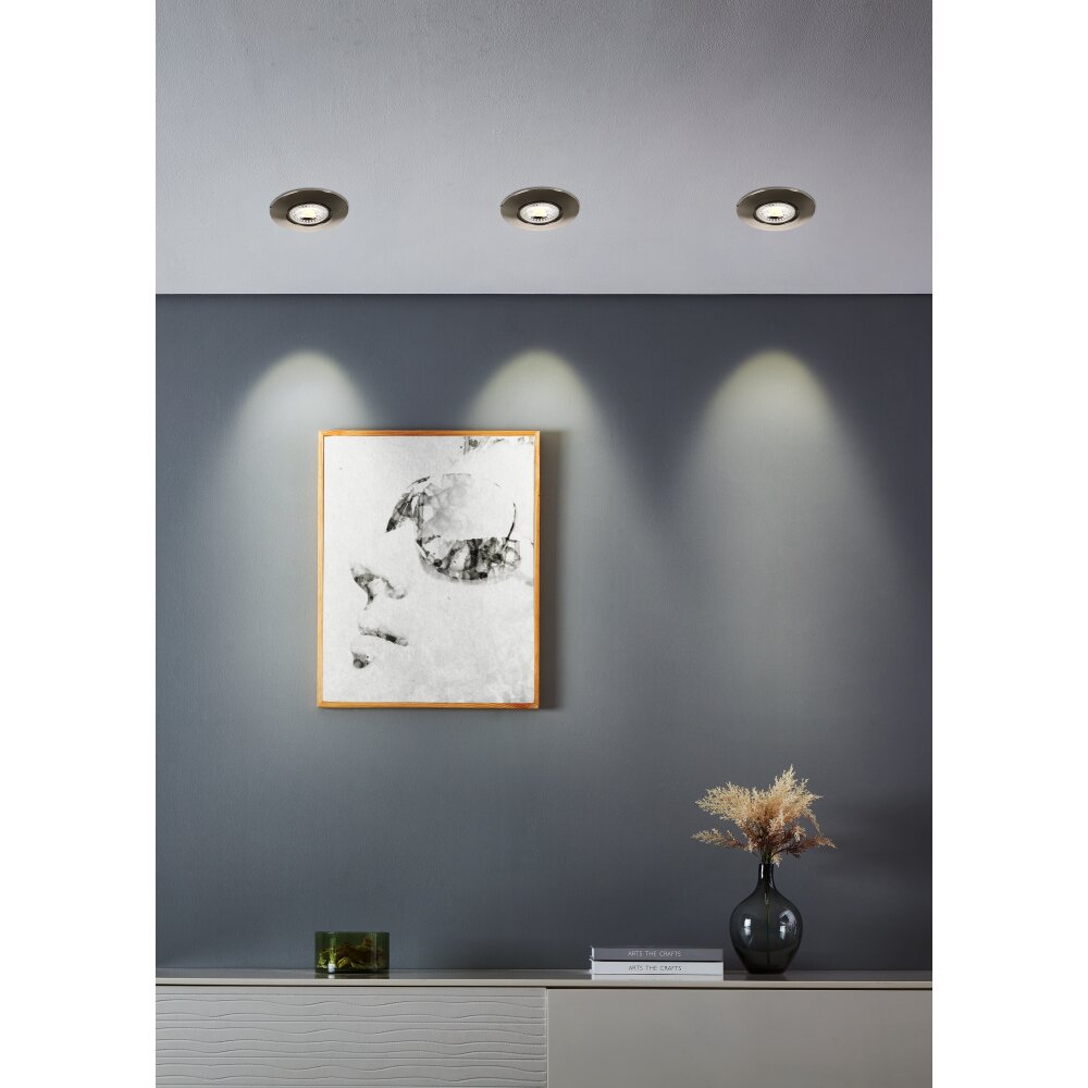 EGLO GEDREZ Einbauleuchte LED Nickel-Matt, Farbwechsler main product photo