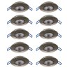 EGLO GEDREZ Einbauleuchte LED Nickel-Matt, Farbwechsler