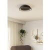 EGLO LORETELLO Deckenleuchte LED Schwarz, Fernbedienung