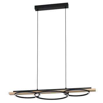 EGLO BOYAL Hängeleuchte LED Braun, Schwarz