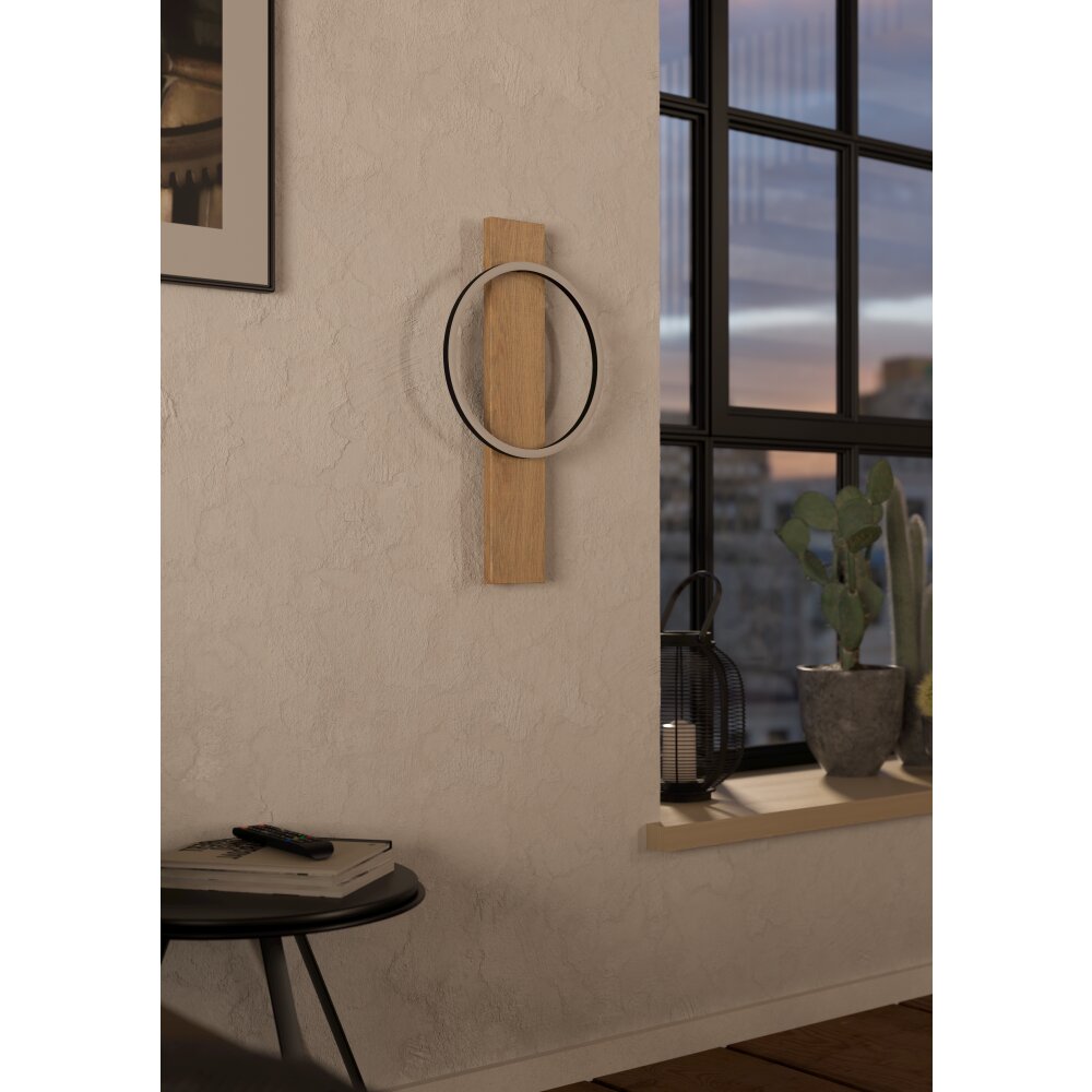 EGLO BOYAL Wandleuchte LED Braun, Schwarz main product photo