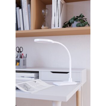 EGLO LAURO Tischleuchte LED Weiß