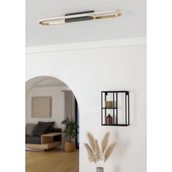 EGLO CONIVARENA Deckenleuchte LED Schwarz, Farbwechsler EGLO CONIVARENA Deckenleuchte LED Schwarz, Farbwechsler